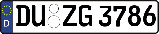 DU-ZG3786