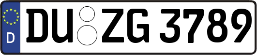 DU-ZG3789