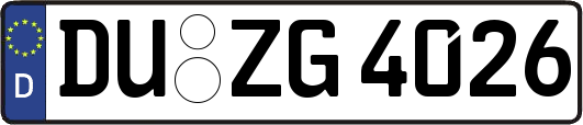 DU-ZG4026