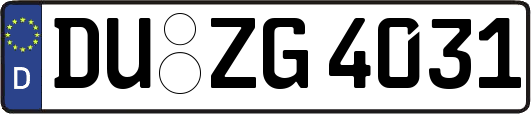 DU-ZG4031