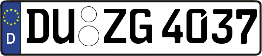 DU-ZG4037