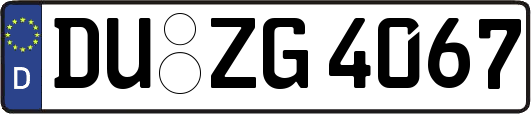 DU-ZG4067