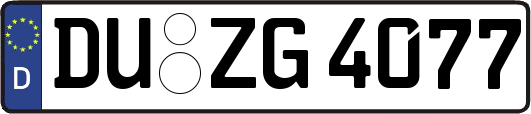 DU-ZG4077
