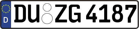 DU-ZG4187