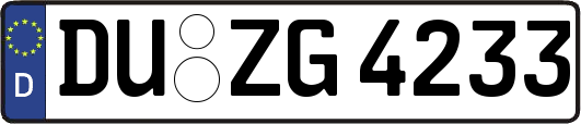 DU-ZG4233