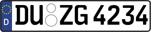 DU-ZG4234