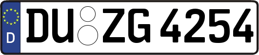 DU-ZG4254