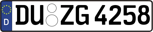 DU-ZG4258