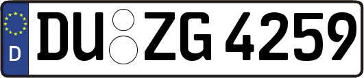DU-ZG4259
