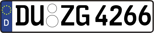 DU-ZG4266