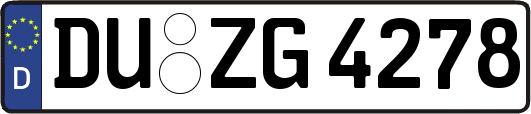 DU-ZG4278