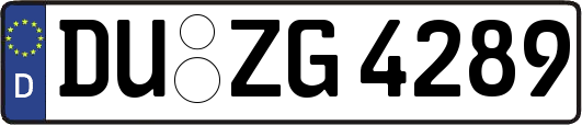 DU-ZG4289