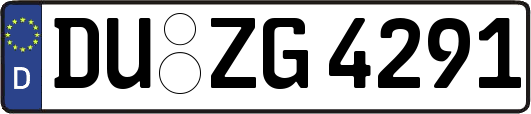 DU-ZG4291