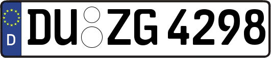 DU-ZG4298
