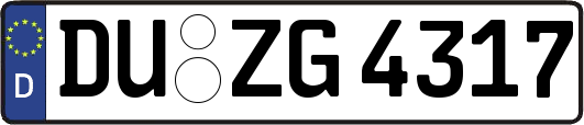 DU-ZG4317