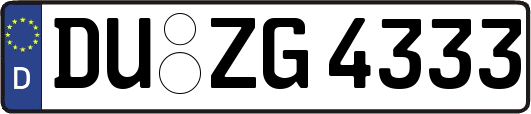 DU-ZG4333