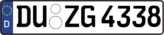 DU-ZG4338