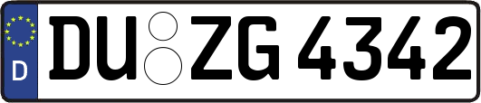 DU-ZG4342