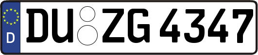 DU-ZG4347