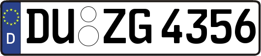 DU-ZG4356