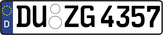 DU-ZG4357