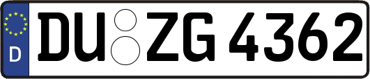 DU-ZG4362