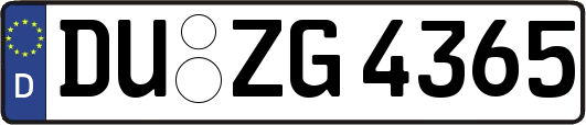 DU-ZG4365