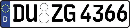 DU-ZG4366