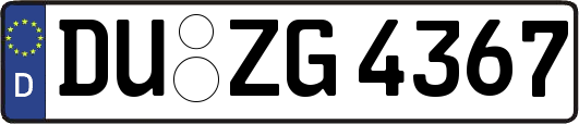 DU-ZG4367
