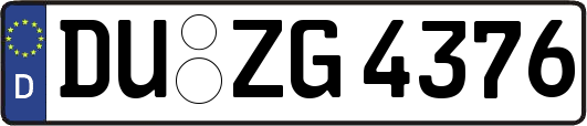 DU-ZG4376