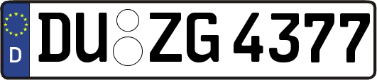 DU-ZG4377