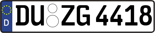 DU-ZG4418