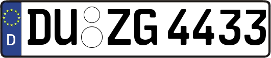 DU-ZG4433