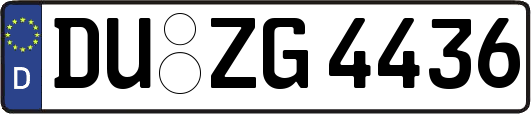 DU-ZG4436