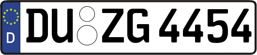 DU-ZG4454
