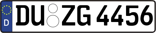 DU-ZG4456