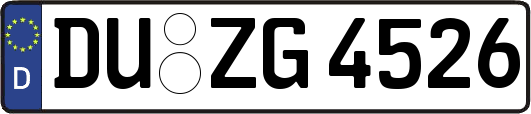 DU-ZG4526