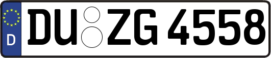 DU-ZG4558