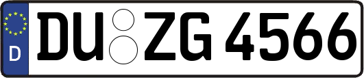 DU-ZG4566