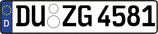 DU-ZG4581