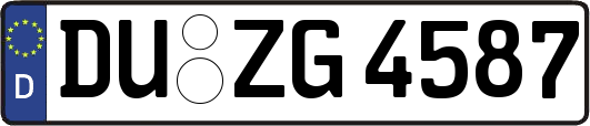 DU-ZG4587
