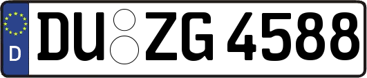 DU-ZG4588