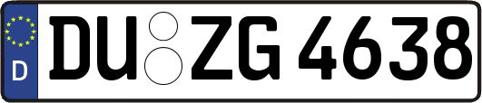 DU-ZG4638