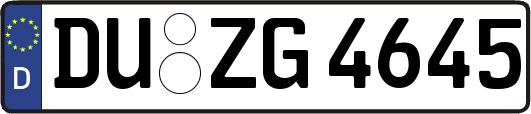DU-ZG4645
