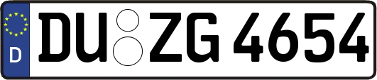 DU-ZG4654