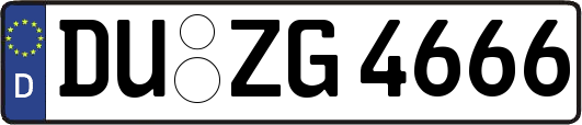 DU-ZG4666