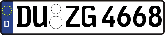 DU-ZG4668
