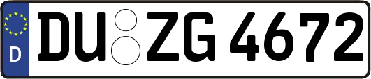 DU-ZG4672
