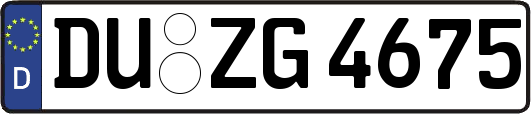 DU-ZG4675
