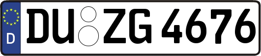 DU-ZG4676